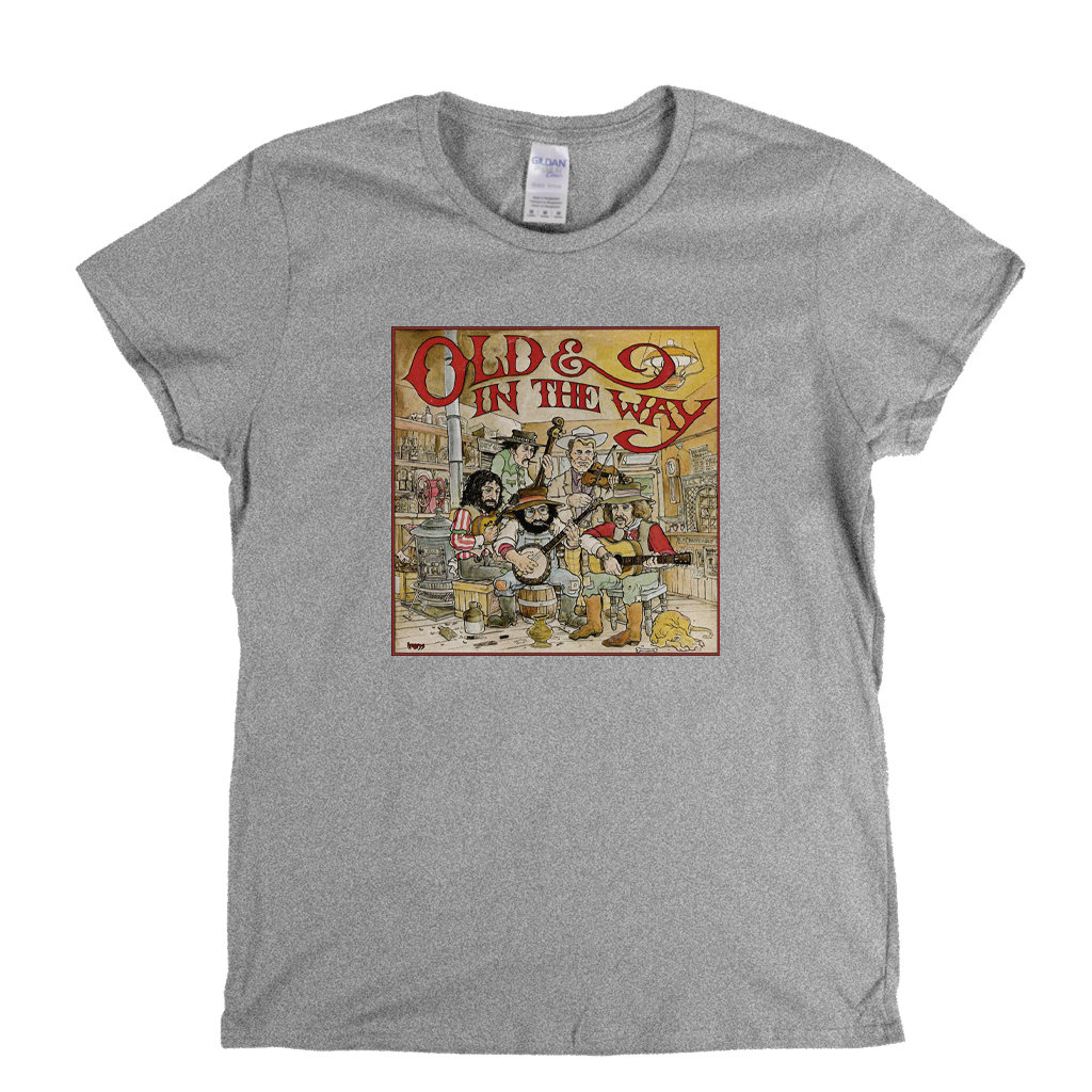 Jerry Garcia Old And In The Way Womens T-Shirt