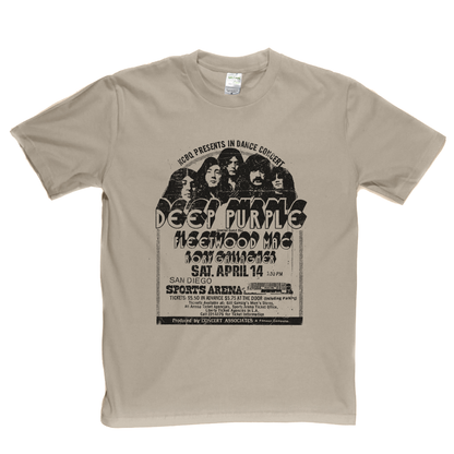 Deep Purple Gig Poster T-Shirt