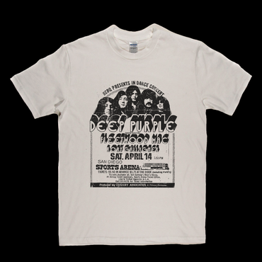 Deep Purple Gig Poster T-Shirt