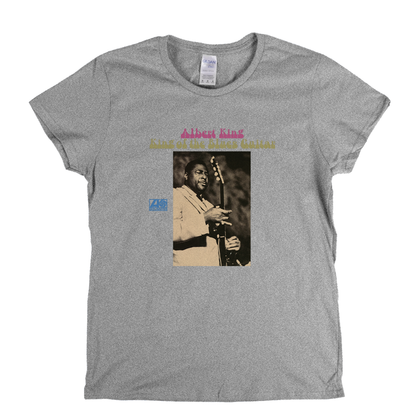 Albert King King Of The Blues Guitar Womens T-Shirt