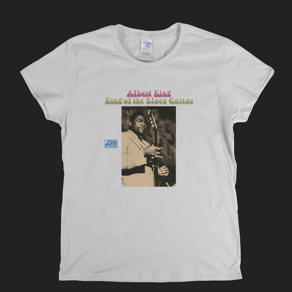 Albert King King Of The Blues Guitar Womens T-Shirt