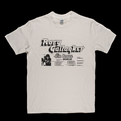 Rory Gallagher On Tour Poster T-Shirt