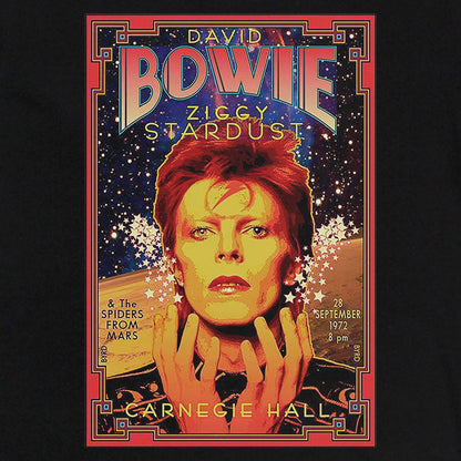 David Bowie Ziggy Stardust Limited Edition Poster T-shirt