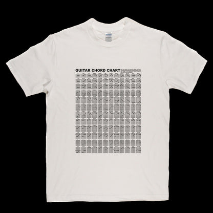 Guitar Chords Poster T-shirt