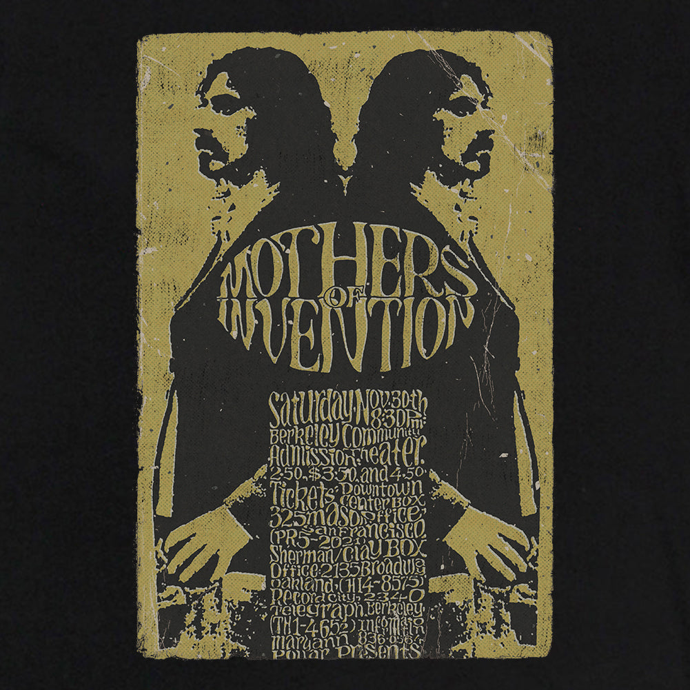 Zappa - Mothers of Invention Vintage Poster T-shirt