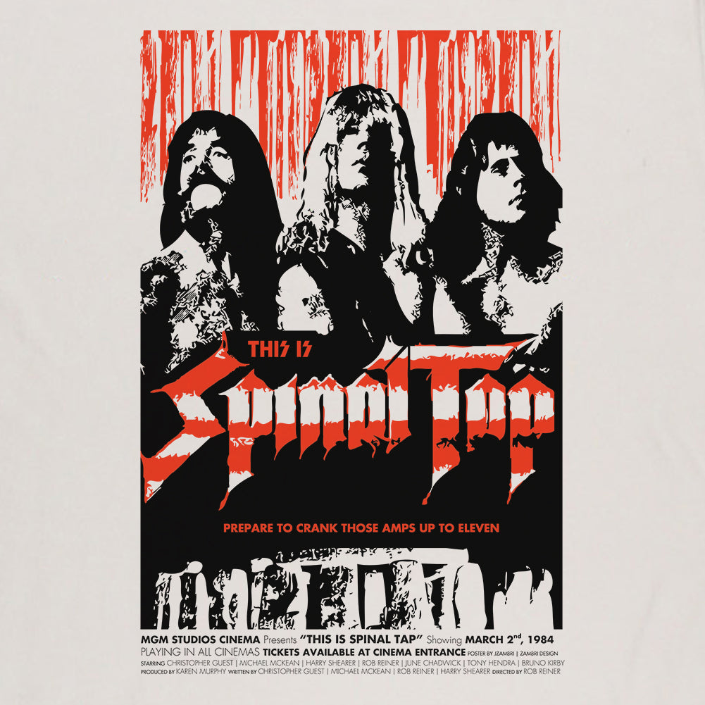 Spinal Tap Limited Edition Poster T-shirt