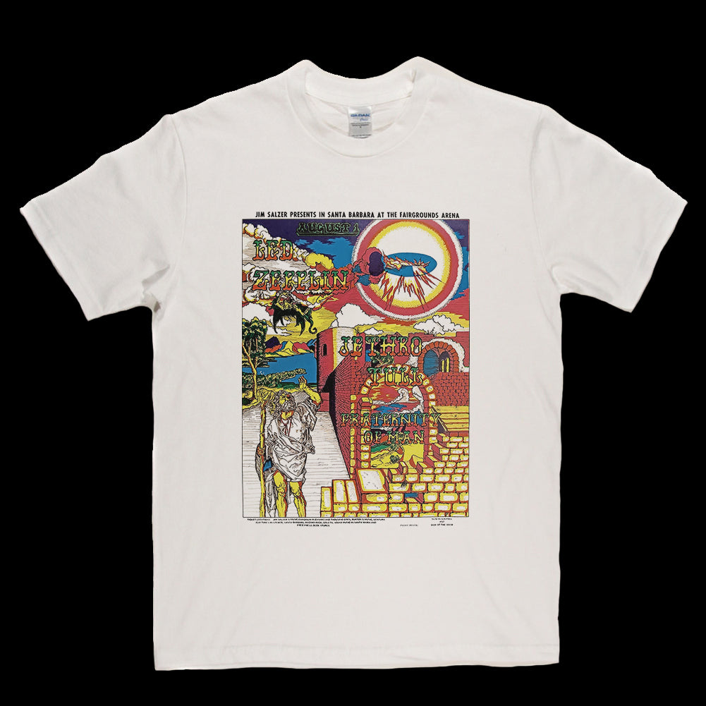 Zeppelin & Tull Gig Limited Edition Poster T-shirt