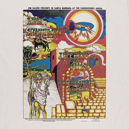 Zeppelin & Tull Gig Limited Edition Poster T-shirt