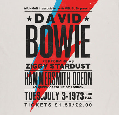 David Bowie Limited Edition Poster T-shirt