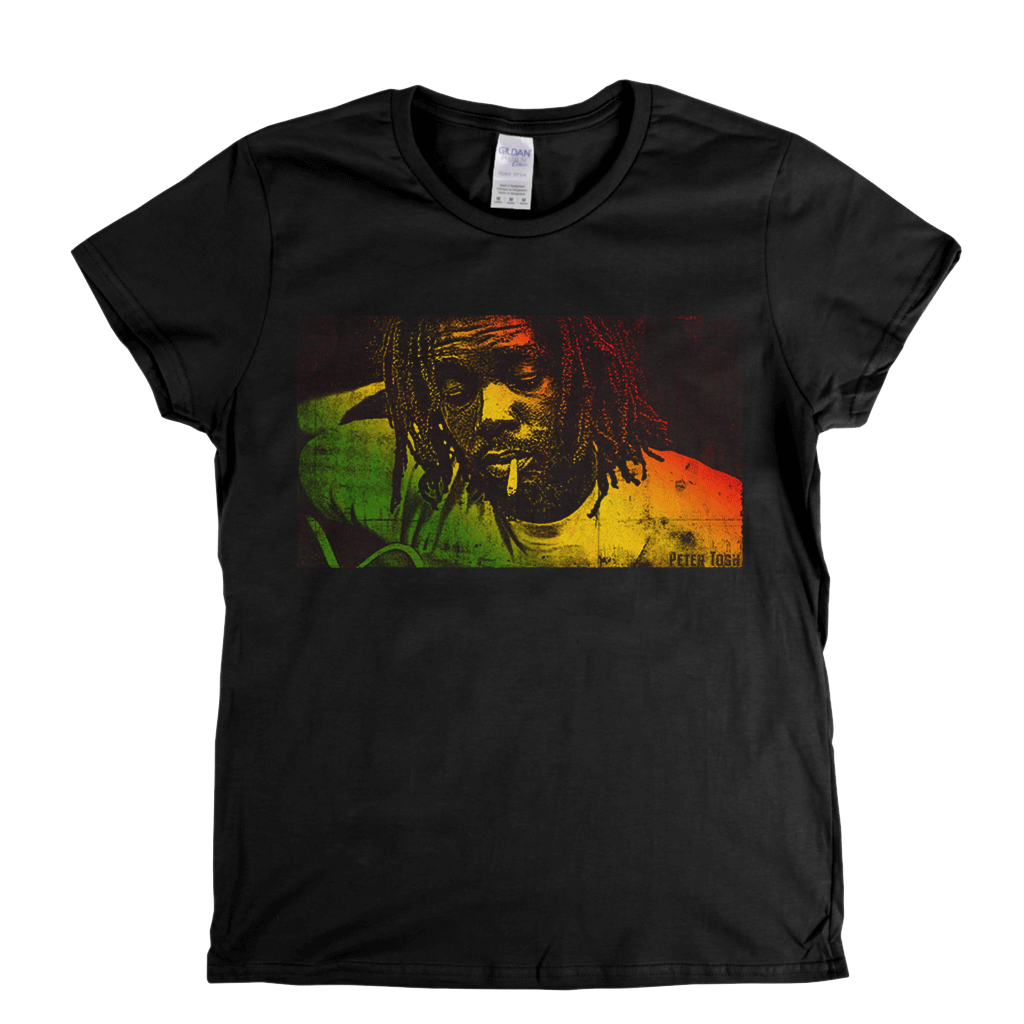 Peter Tosh Portrait Womens T-Shirt