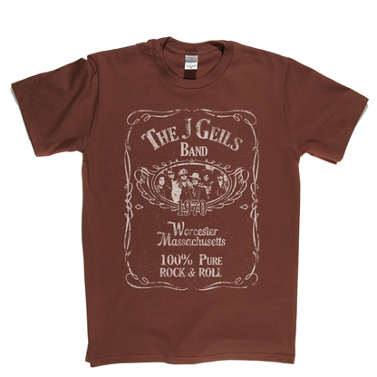 The J Geils Band Liquor Label T-Shirt