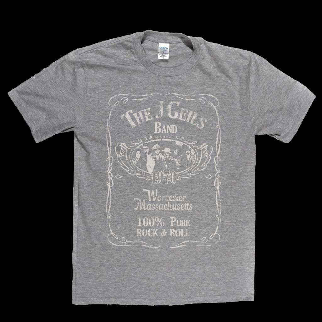 The J Geils Band Liquor Label T-Shirt