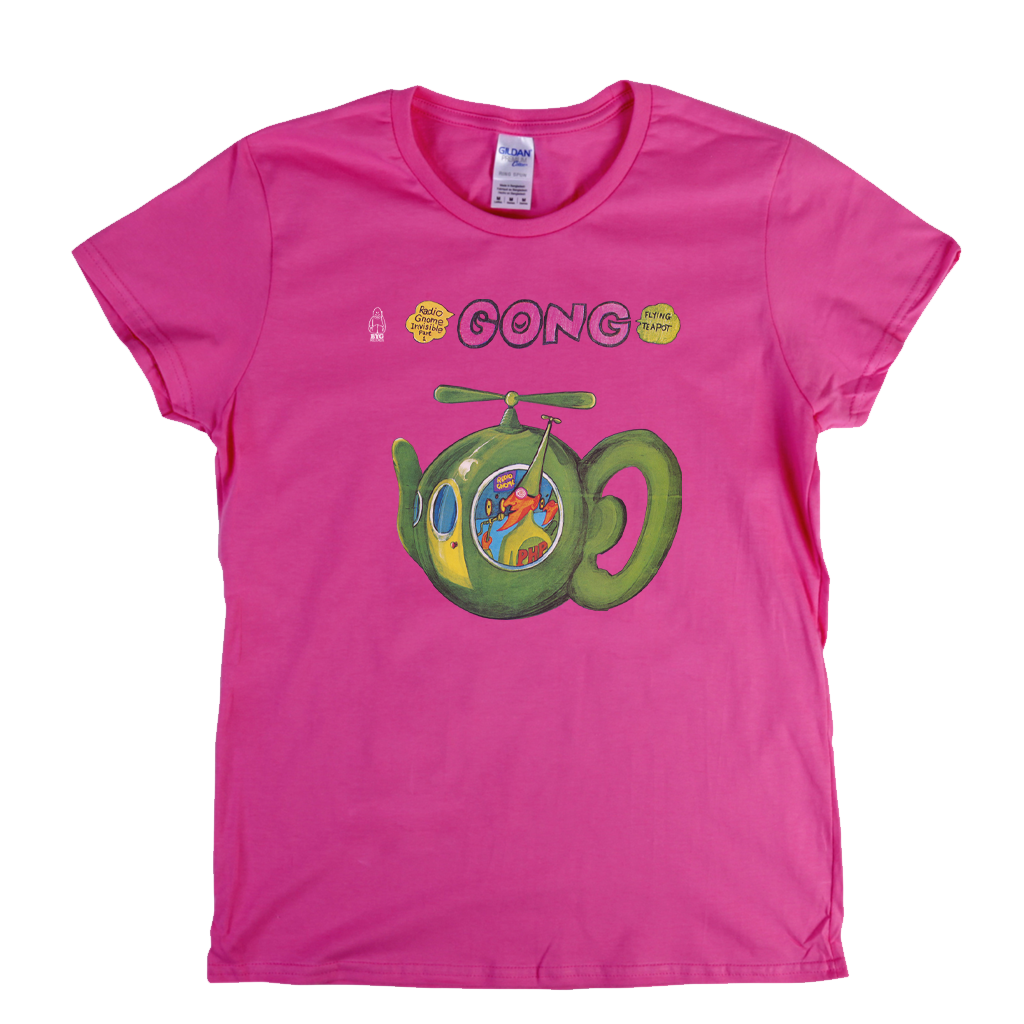 Gong Flying Teapot Womens T-Shirt