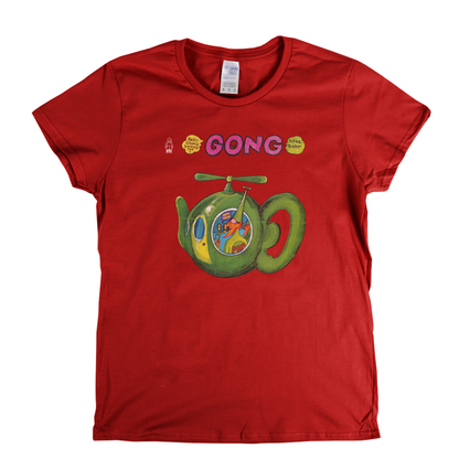 Gong Flying Teapot Womens T-Shirt