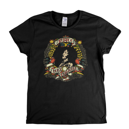 Rory Gallagher Tattoo Womens T-Shirt