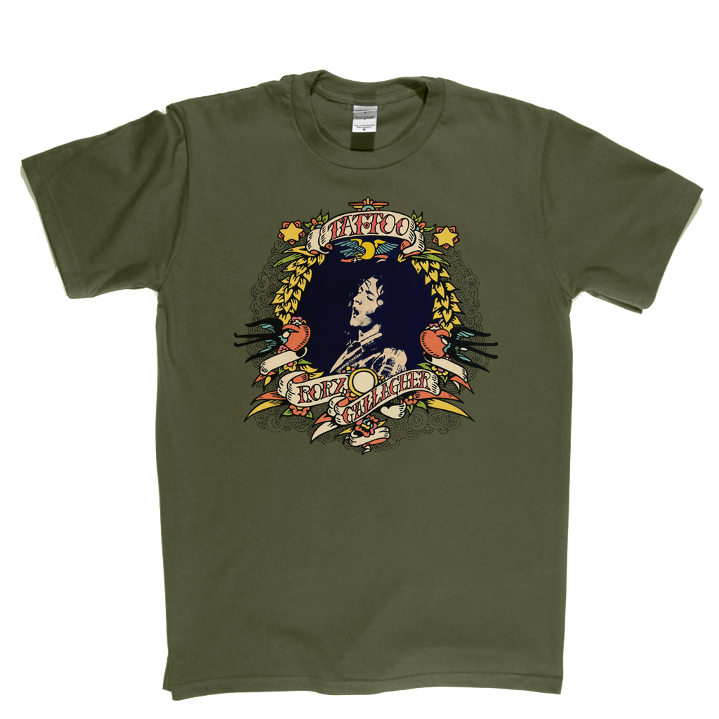 Rory Gallagher Tattoo T-Shirt