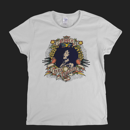 Rory Gallagher Tattoo Womens T-Shirt