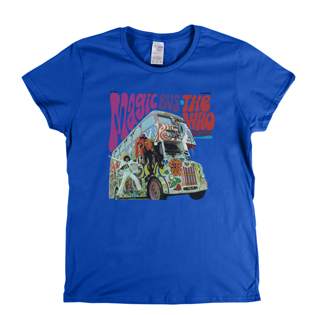 The Who Magic Bus Womens T-Shirt