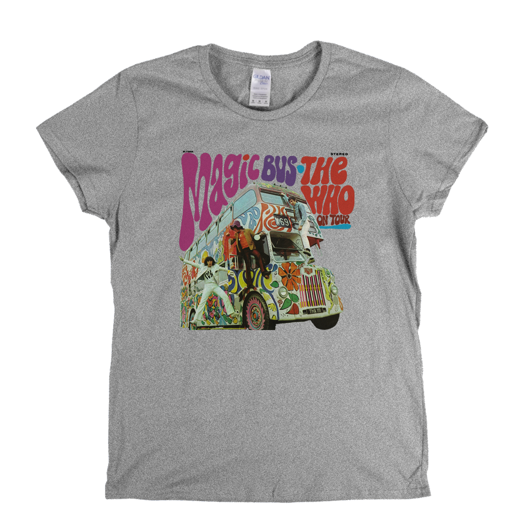 The Who Magic Bus Womens T-Shirt