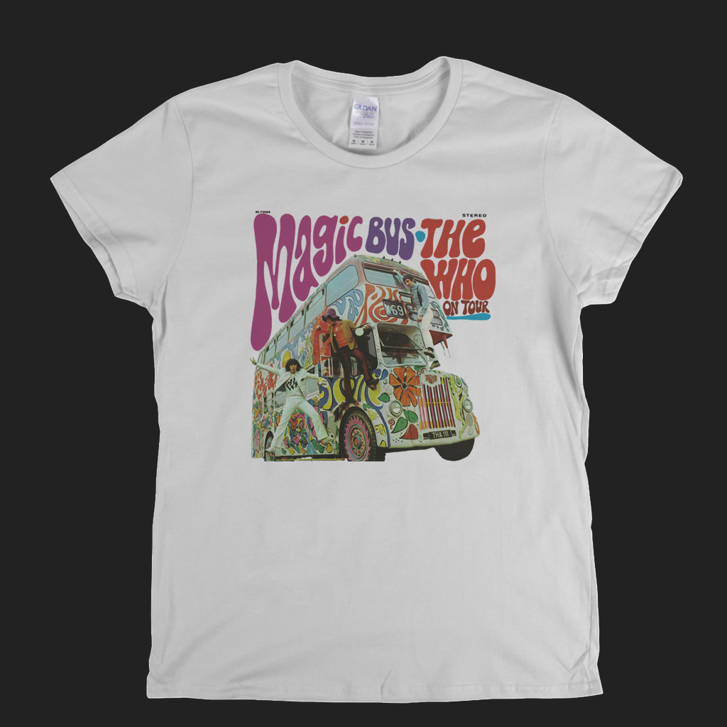 The Who Magic Bus Womens T-Shirt