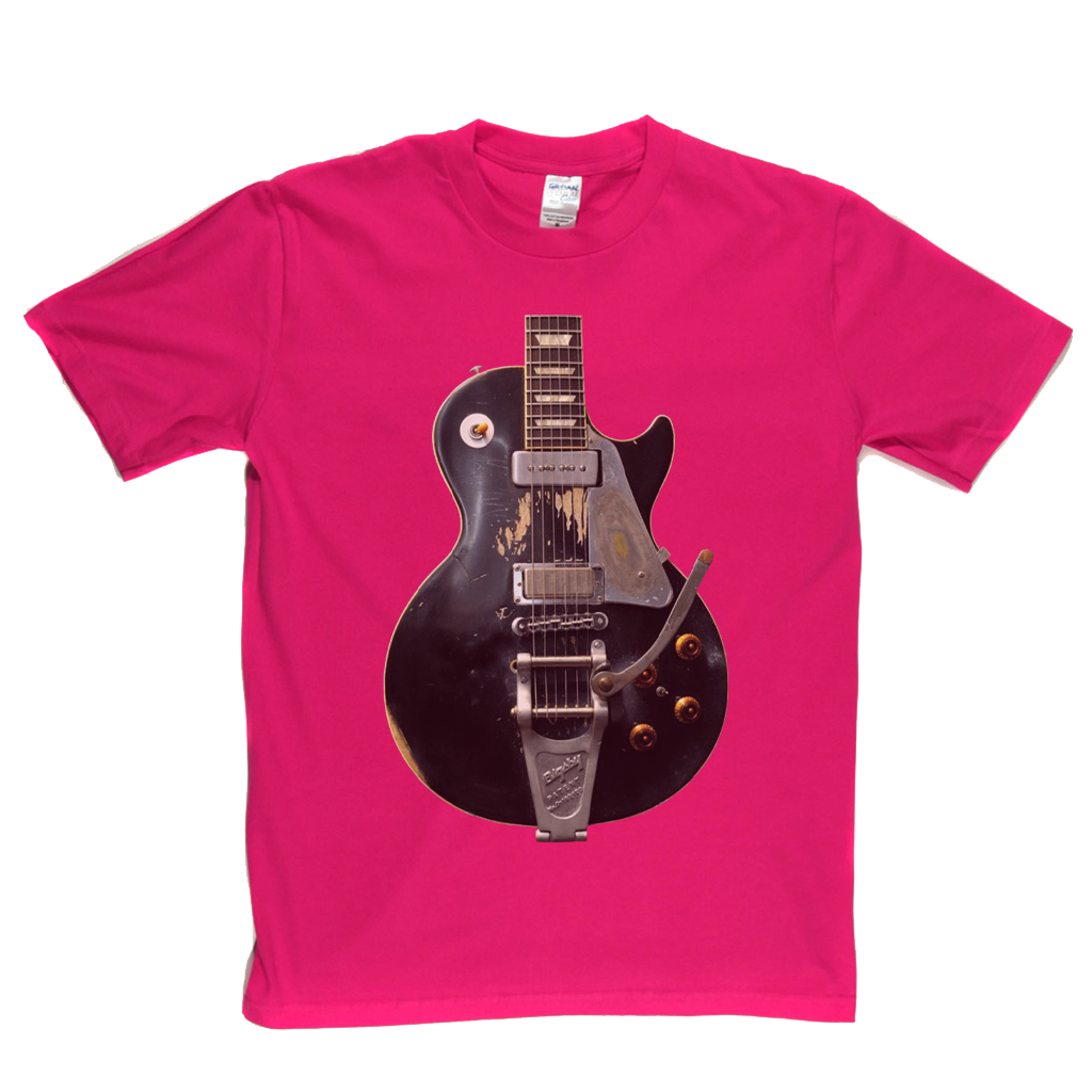 Neil Young Old Black Guitar T-Shirt