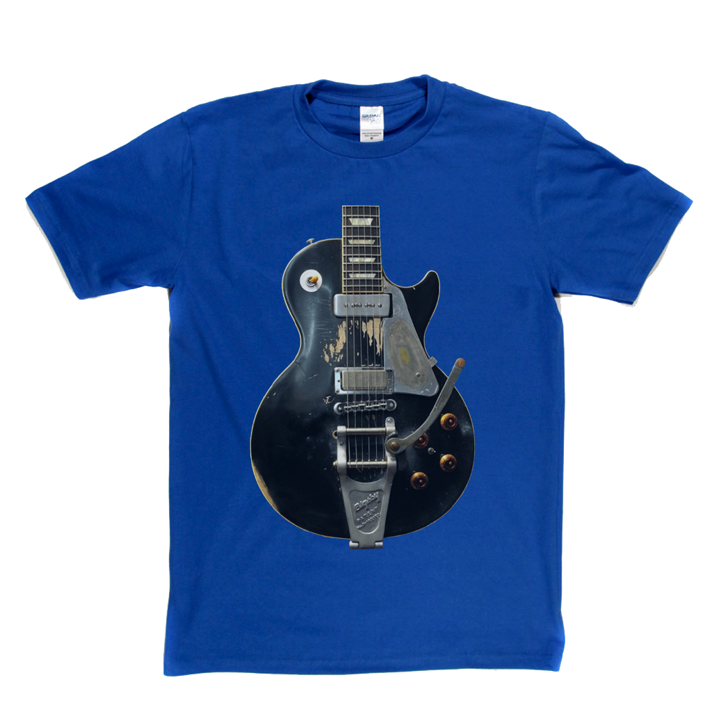 Neil Young Old Black Guitar T-Shirt