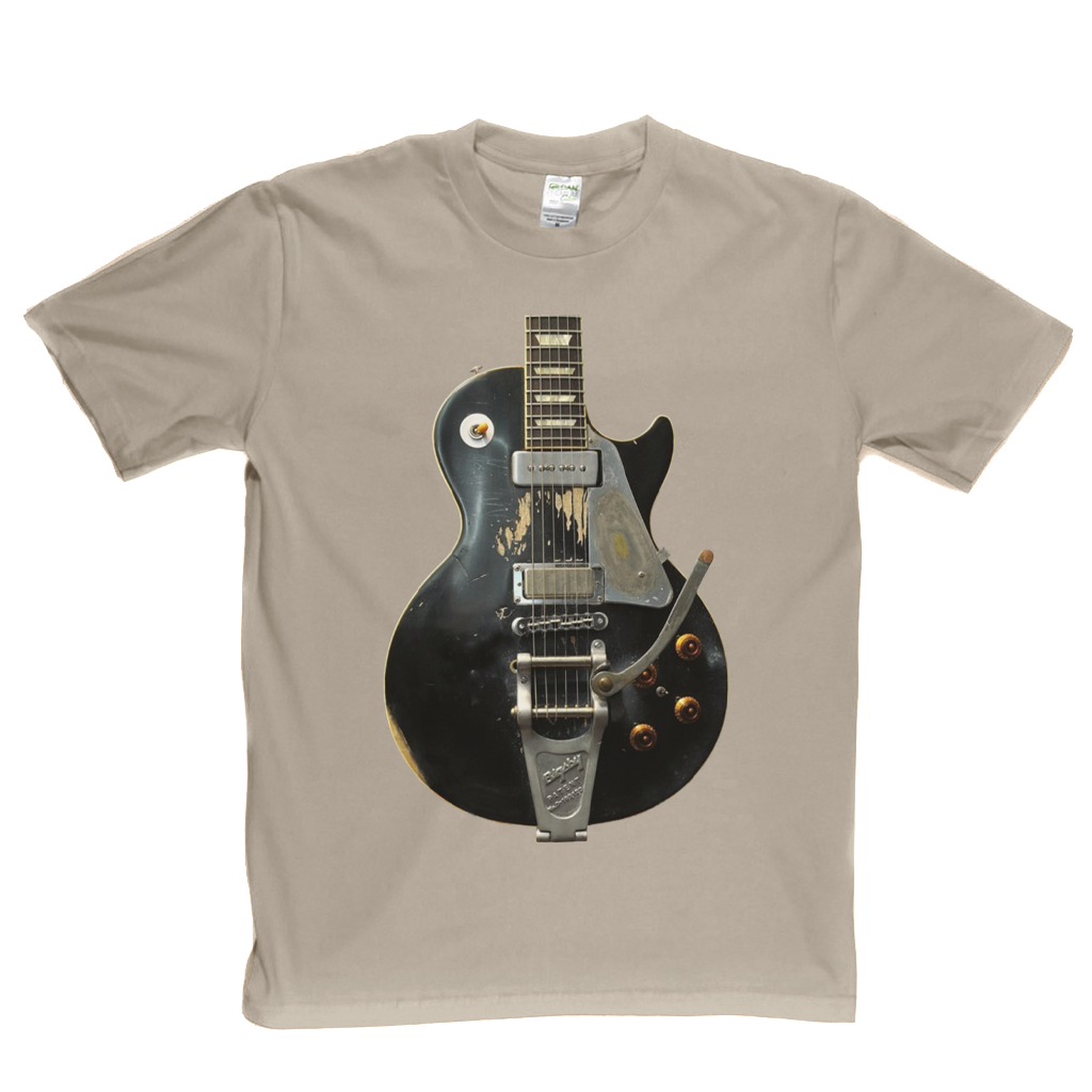 Neil Young Old Black Guitar T-Shirt