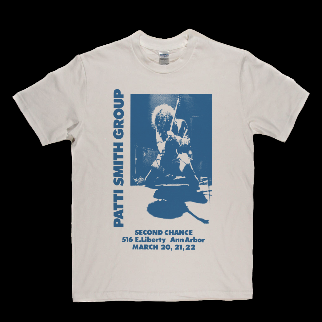 The Patti Smith Group Second Chance Poster T-Shirt