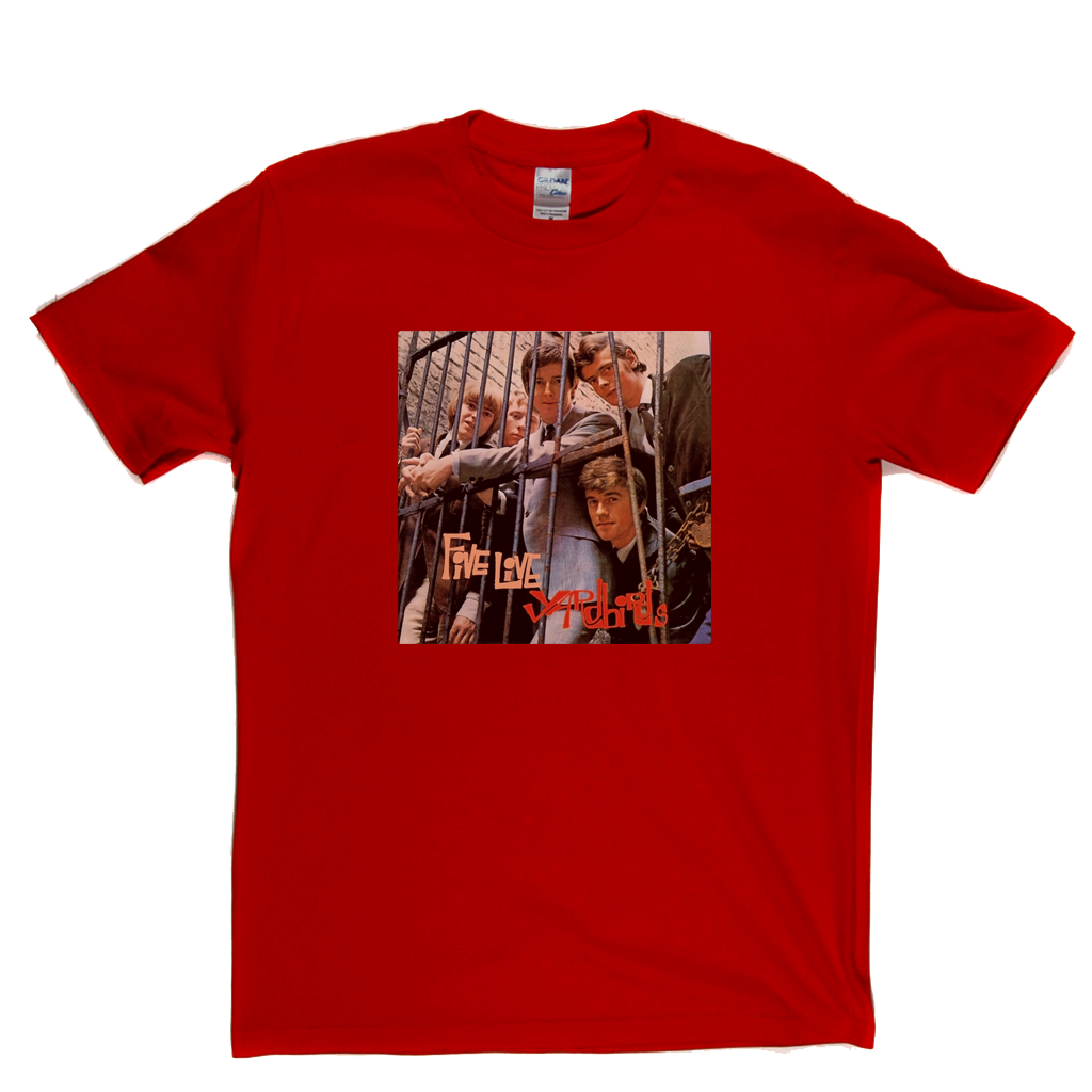 The Yardbirds Five Live T-Shirt