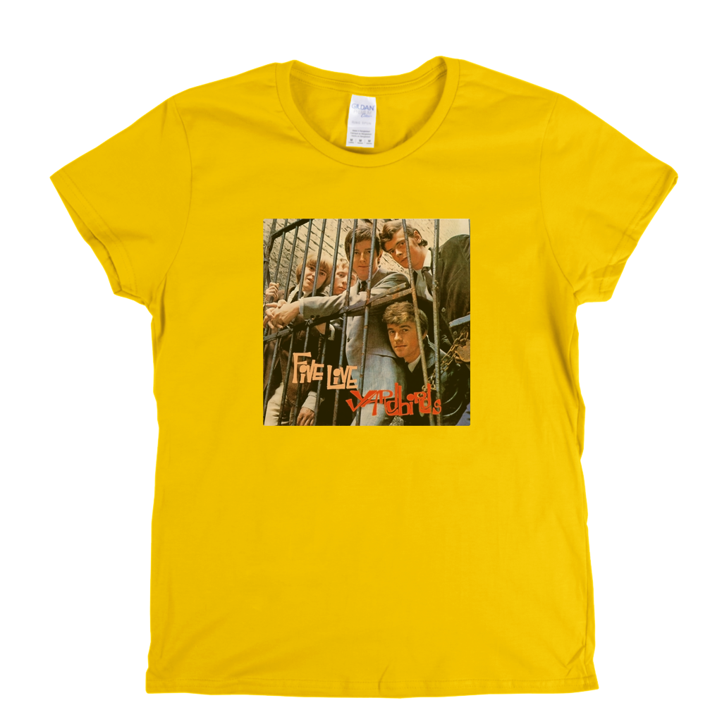 The Yardbirds Five Live Womens T-Shirt