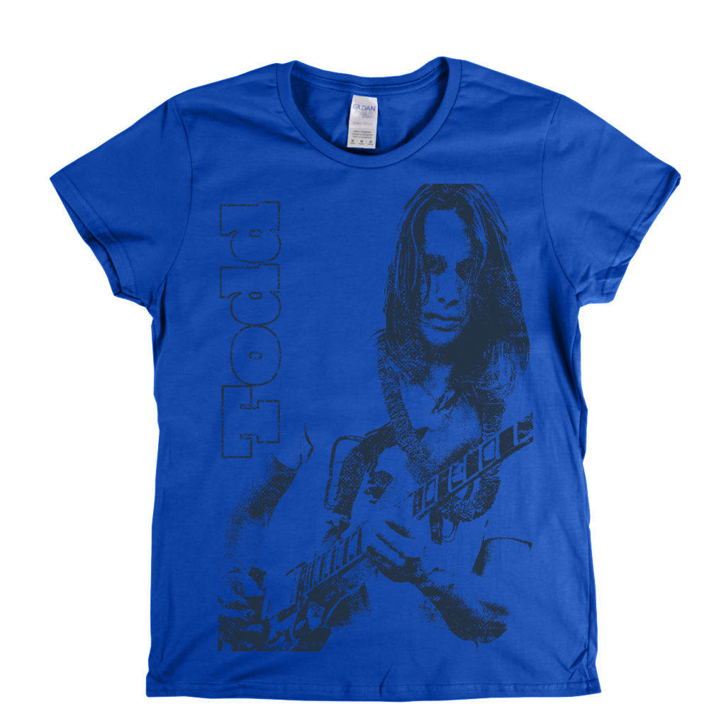 Todd Rundgren Close Up Womens T-Shirt