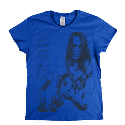 Todd Rundgren Close Up Womens T-Shirt