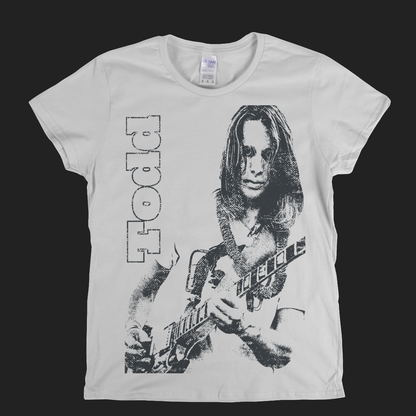 Todd Rundgren Close Up Womens T-Shirt