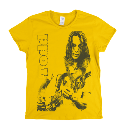 Todd Rundgren Close Up Womens T-Shirt