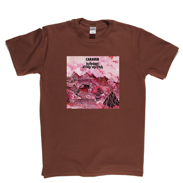 Caravan In The Land Of Grey And Pink T-Shirt