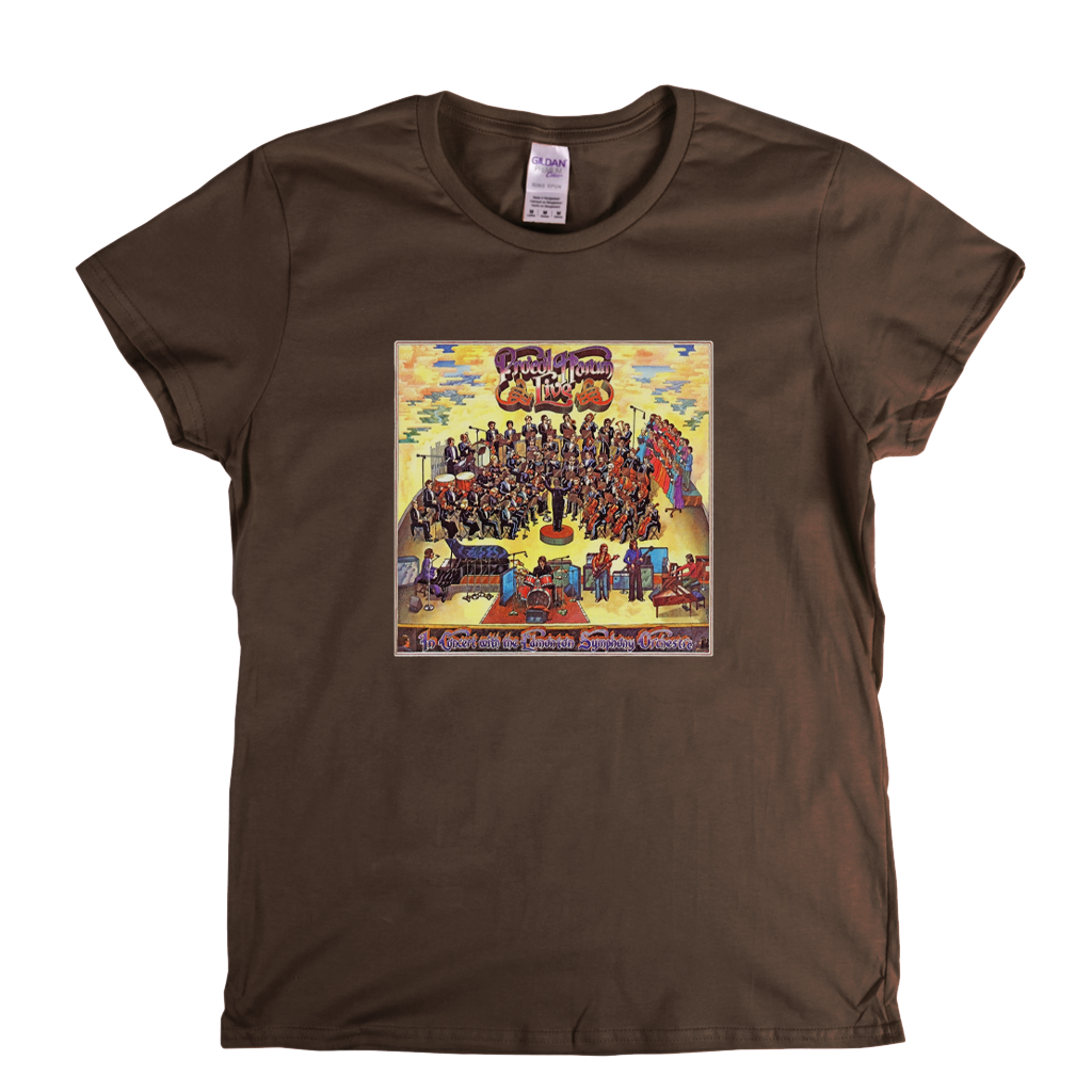 Procol Harum Live In Concert With The Edmonton Symphany Orchestra Womens T-Shirt