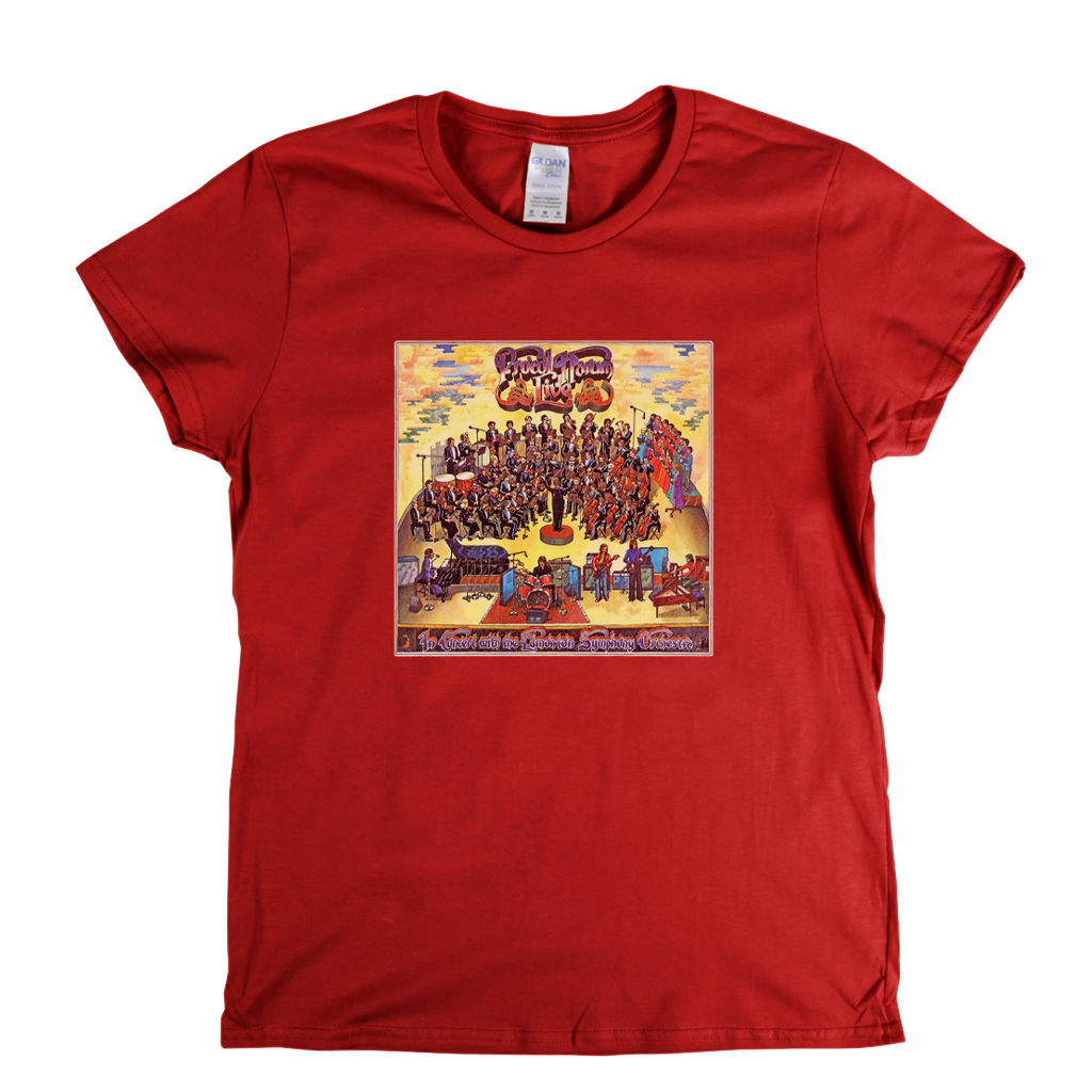 Procol Harum Live In Concert With The Edmonton Symphany Orchestra Womens T-Shirt