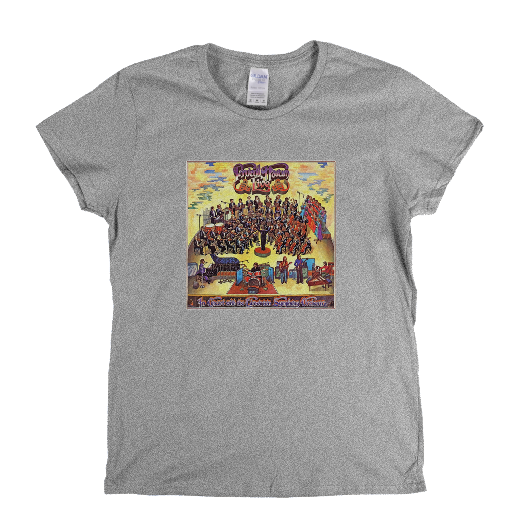 Procol Harum Live In Concert With The Edmonton Symphany Orchestra Womens T-Shirt