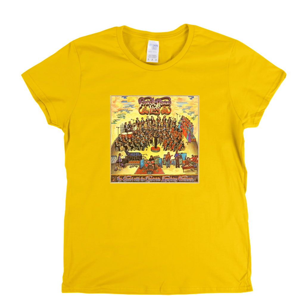 Procol Harum Live In Concert With The Edmonton Symphany Orchestra Womens T-Shirt