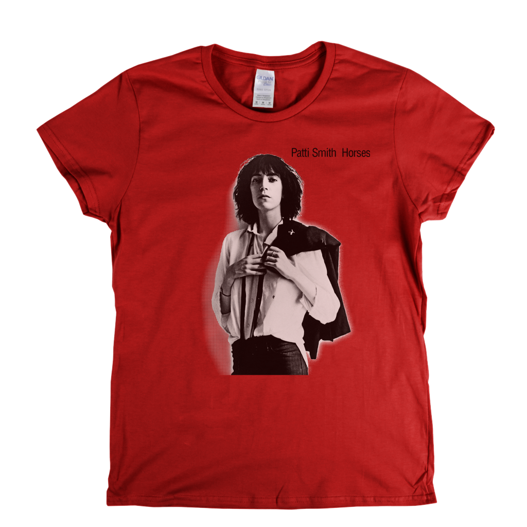 Patti Smith Horses Womens T-Shirt