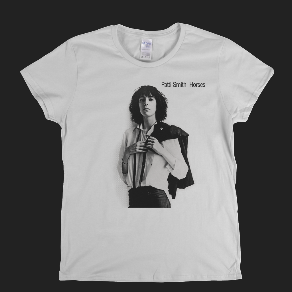 Patti Smith Horses Womens T-Shirt