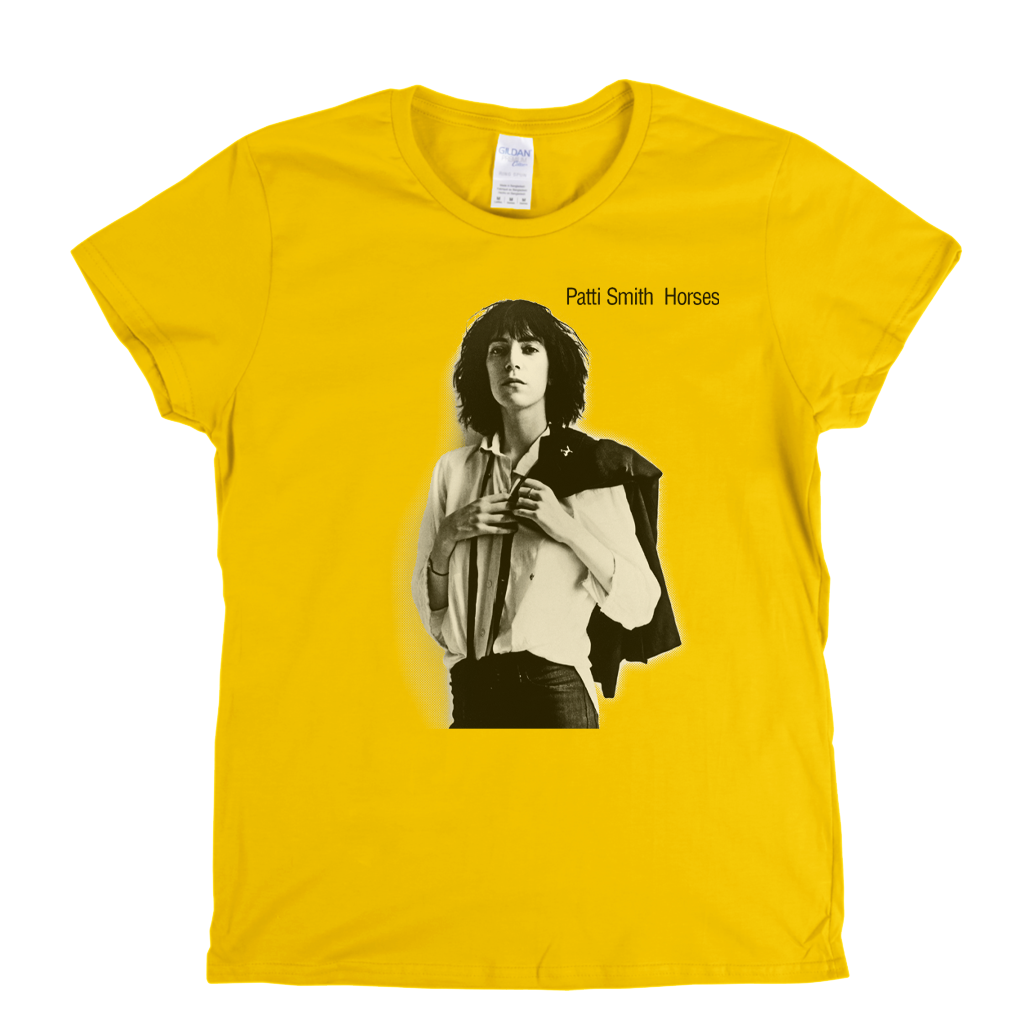 Patti Smith Horses Womens T-Shirt