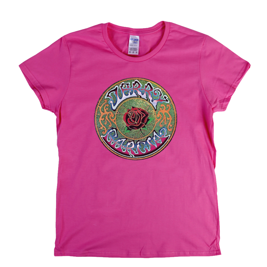 Jerry Garcia Circle Womens T-Shirt