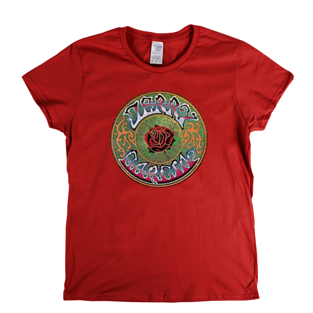 Jerry Garcia Circle Womens T-Shirt