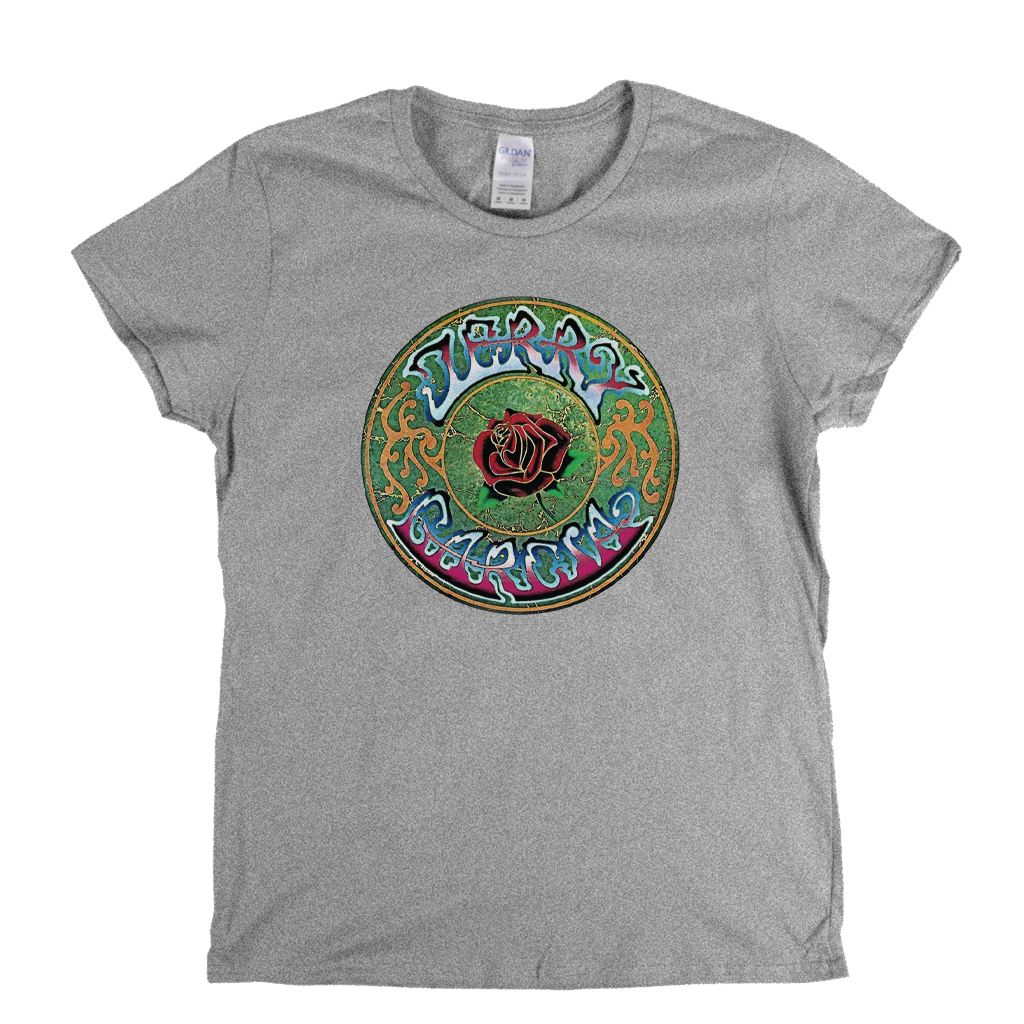 Jerry Garcia Circle Womens T-Shirt