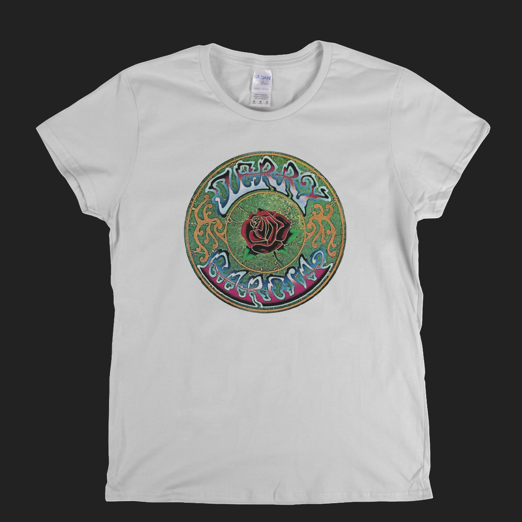 Jerry Garcia Circle Womens T-Shirt