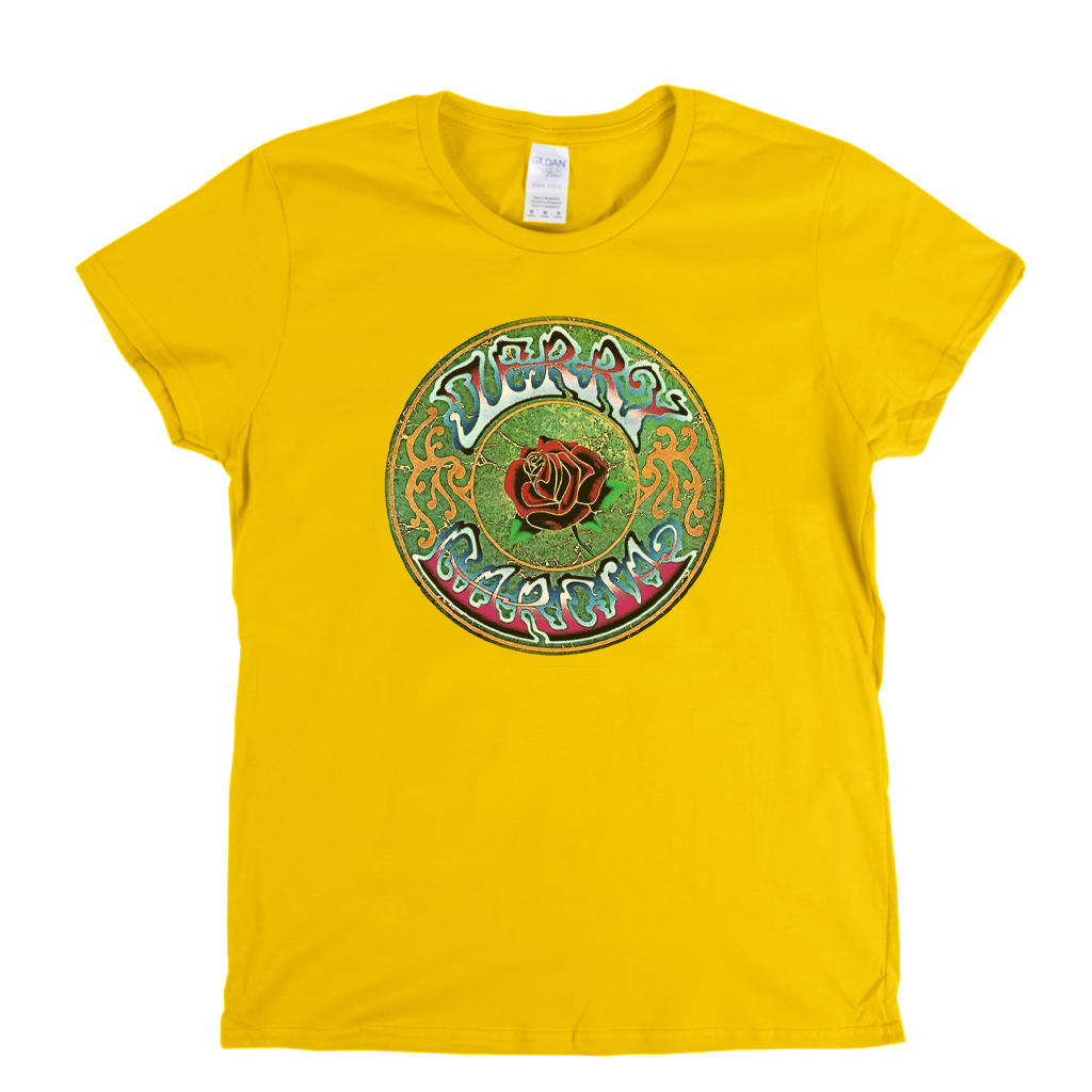 Jerry Garcia Circle Womens T-Shirt