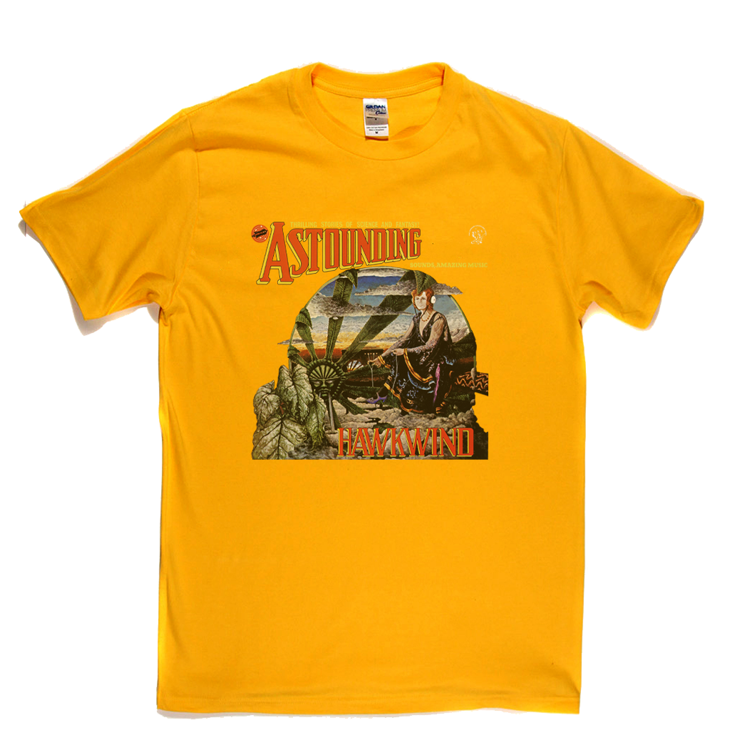 Hawkwind Astounding Sounds Amazing Music T-Shirt