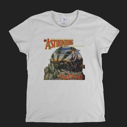 Hawkwind Astounding Sounds Amazing Music Womens T-Shirt