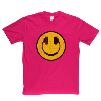 Smiley Headphones T-Shirt